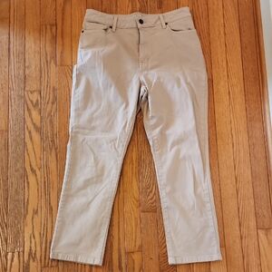 SALE: LL Bean Classic Fit Ankle Pants, Ladies 12